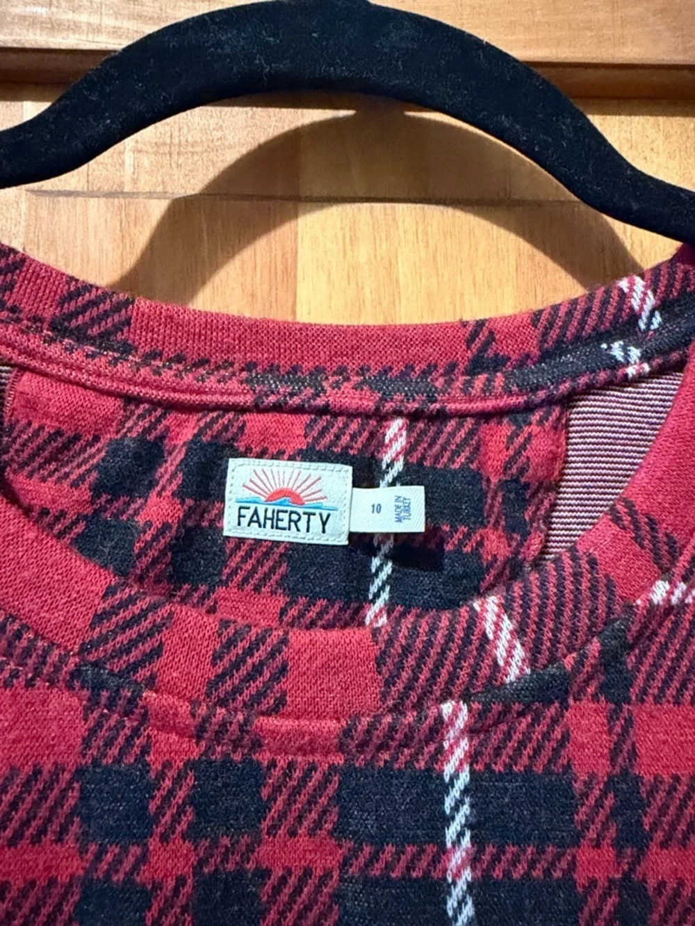 Faherty Girl’s Legend Sweater Dress Plaid